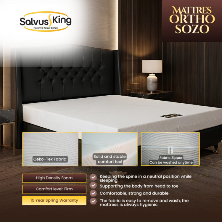 SALVUS KING MATTRESS ORTHO SOZO